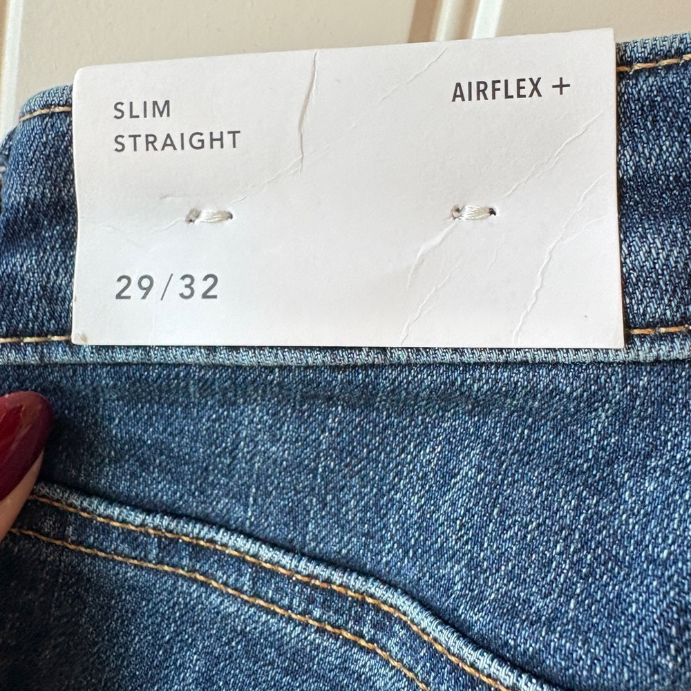 American Eagle Men Slim Straight Airflex Jeans NWT - Picture 3 of 4